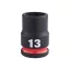 MILWAUKEE Cheie tubulară pentru mașină 3/8" 13 mm CrMo