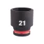 MILWAUKEE Cheie tubulară pentru mașină 3/8" 21 mm CrMo