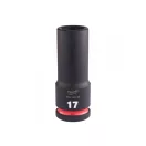 MILWAUKEE Cheie tubulară lungă pentru mașină 1/2" 17 mm CrMo