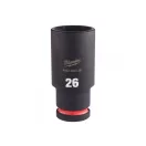 MILWAUKEE Cheie tubulară lungă pentru mașină 1/2" 26 mm CrMo