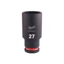 MILWAUKEE Cheie tubulară lungă pentru mașină 1/2" 27 mm CrMo