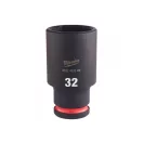 MILWAUKEE Cheie tubulară lungă pentru mașină 1/2" 32 mm CrMo