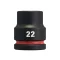 MILWAUKEE Cheie tubulară pentru mașină 3/4" 22 mm CrMo