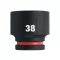 MILWAUKEE Cheie tubulară pentru mașină 3/4" 38 mm CrMo