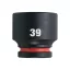 MILWAUKEE Cheie tubulară pentru mașină 3/4" 39 mm CrMo
