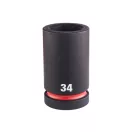 MILWAUKEE Cheie tubulară lungă pentru mașină 1" 34 mm CrMo