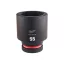 MILWAUKEE Cheie tubulară lungă pentru mașină 1" 55 mm CrMo