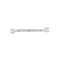 MILWAUKEE Cheie pentru tevi frana 10 x 11 mm