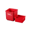 MILWAUKEE PACKOUT™ Cutie de depozitare 100 x 100 mm (2 buc)