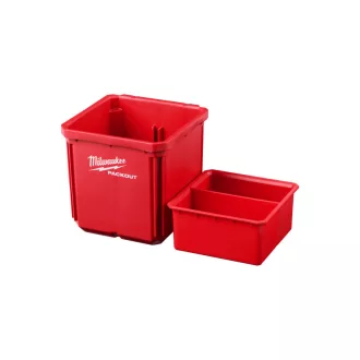   MILWAUKEE PACKOUT™ Cutie de depozitare 100 x 100 mm (2 buc)