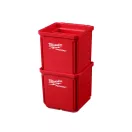 MILWAUKEE PACKOUT™ Cutie de depozitare 100 x 100 mm (2 buc)