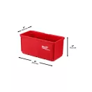 MILWAUKEE PACKOUT™ Cutie de depozitare 100 x 200 mm (2 buc)