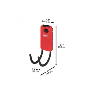   Umeraș MILWAUKEE pentru placa de montare PACKOUT™ curbată de 150 mm