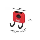 Umeraș MILWAUKEE pentru placa de montare PACKOUT™ curbată de 80 mm