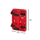 Suport MILWAUKEE Click & Lock pentru scule lungi pentru placa de montare PACKOUT™