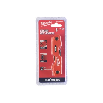 Set chei hexagonale MILWAUKEE 8 piese, pliabile