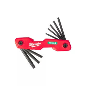 Set chei Torx MILWAUKEE 8 piese, pliabile