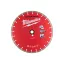 Disc de tăiat cu diamant MILWAUKEE 230 x 2,8 x 4 x 22,2 mm segmentat STEELHEAD™