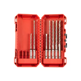   Set de burghie pentru roci MILWAUKEE 7 bucăți 5-10 mm SDS-Plus cu două muchii M/2