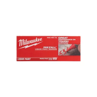 Pâslă de marcare MILWAUKEE cu supapă roșie INKZALL™