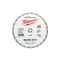 Disc de tăiere cu diamant MILWAUKEE 350 x 3,4 x 15 x 25,2 mm segmentat SUDD