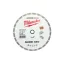 Disc de tăiere cu diamant MILWAUKEE 350 x 3,4 x 15 x 25,2 mm segmentat SUDD