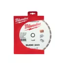 Disc de tăiere cu diamant MILWAUKEE 350 x 3,4 x 15 x 25,2 mm segmentat SUDD
