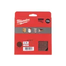 Placă de șlefuit cu velcro MILWAUKEE STD 150 mm / P40 6 găuri (10 buc)