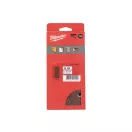 Placă de șlefuit cu velcro MILWAUKEE STD 93 x 185 mm / P40 8 găuri (10 buc)