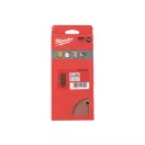 Placă de șlefuit cu velcro MILWAUKEE STD 93 x 185 mm / P240 8 găuri (10 buc)