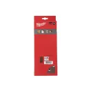 Placă de șlefuit cu velcro MILWAUKEE STD 115 x 230 mm / P180 14 găuri (10 buc)