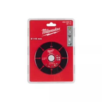   Disc de tăiere din carbură MILWAUKEE 115 x 1,0 x 22,2 mm segmentat