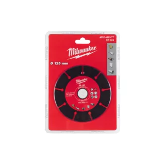   Disc de tăiere din carbură MILWAUKEE 125 x 1,0 x 22,2 mm segmentat