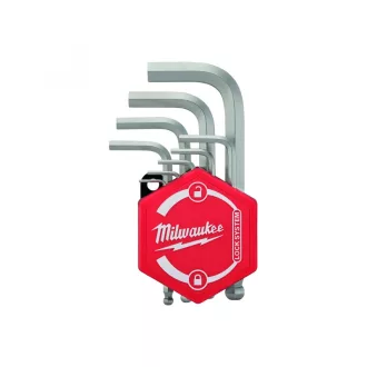 Set chei hexagonale MILWAUKEE 9 piese, compacte