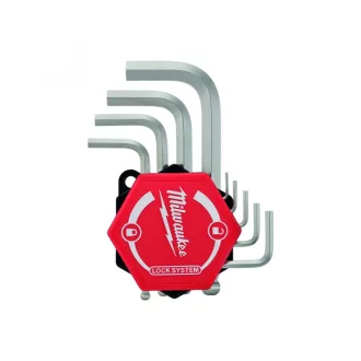 Set chei hexagonale MILWAUKEE 9 piese, compacte