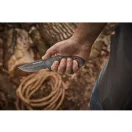Cuțit pliabil MILWAUKEE 89 mm, oțel D2, HARDLINE™ negru