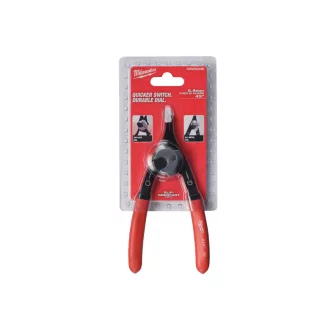 MILWAUKEE Clește mini Seeger 45° 0,9 mm