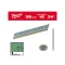 Cuie de finisare MILWAUKEE, cap D, galvanizate 15G 34° SC1 - 1,8 x 38 mm (2500 buc)