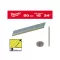 Cuie de finisare MILWAUKEE, cap D, inox 15G 34° SC3 - 1,8 x 50 mm (2500 buc)