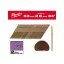 Cuie de construcție MILWAUKEE, cap D, galvanizate 34° SC2 - 2,8 x 63 mm (2200 buc)