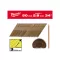 Cuie de construcție MILWAUKEE, cap D, galvanizate la cald 34° SC3 - 2,8 x 50 mm (2200 buc)