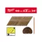 Cuie de construcție MILWAUKEE, cap D, galvanizate la cald 34° SC3 - 2,8 x 65 mm (2200 buc)