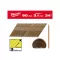 Cuie de construcție MILWAUKEE, cap D, galvanizate la cald 34° SC3 - 3,1 x 90 mm (2200 buc)
