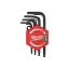 MILWAUKEE Set compact de chei Torx în formă de L, 9 piese T10-T50