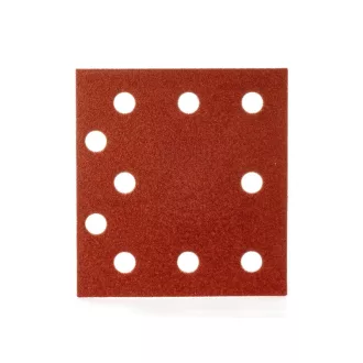   Placă de șlefuit cu velcro MILWAUKEE STD 115 x 107 mm / P80 10 găuri (10 buc)
