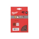 Placă de șlefuit cu velcro MILWAUKEE STD 115 x 107 mm / P120 10 găuri (10 buc)