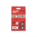 Placă de șlefuit cu velcro MILWAUKEE STD 80 x 133 mm / P120 10 găuri (10 buc)
