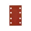 Placă de șlefuit cu velcro MILWAUKEE STD 80 x 133 mm / P180 10 găuri (10 buc)