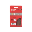 Placă de șlefuit cu velcro MILWAUKEE STD 80 x 133 mm / P180 10 găuri (10 buc)