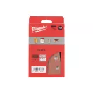 Placă de șlefuit cu velcro MILWAUKEE STD 80 x 133 mm / P240 10 găuri (10 buc)